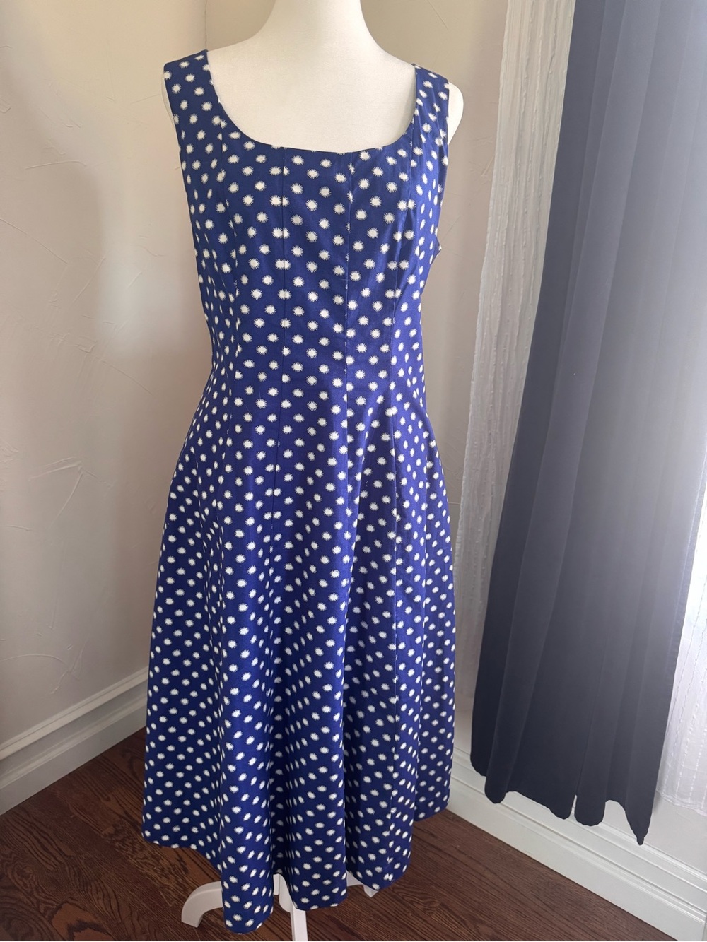 Boden Sleeveless A-Line Midi Dress